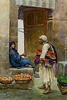 The Orange Seller by Alberto Rosati